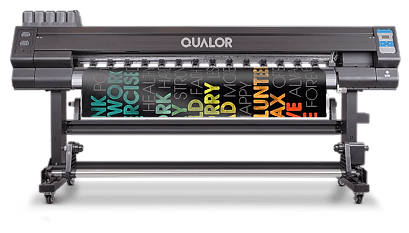 Rulodan Ruloya UV Baskı Makinesi