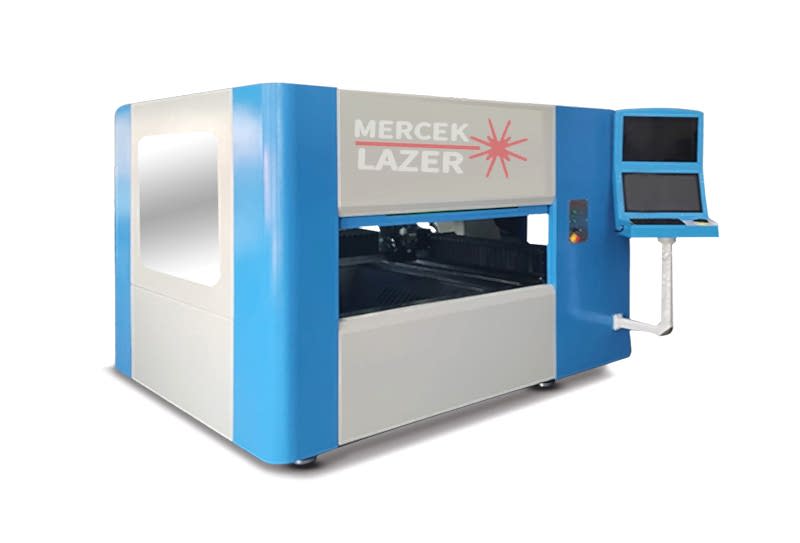 Mercek Lazer SMART Serisi Fiber Lazer Kesim Makinesi
